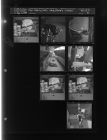 Man labeling cans; Office-factory workers (8 Negatives (December 1, 1959) [Sleeve 6, Folder d, Box 19]